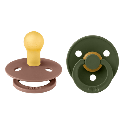BIBS Speen Maat 2 Woodchuck/Hunter Green 2st - BIBS - Babywinkel - 5713795120451