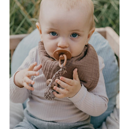 BIBS Speenkoord Dark Oak/Vanilla - BIBS - Babywinkel - 5713795220816