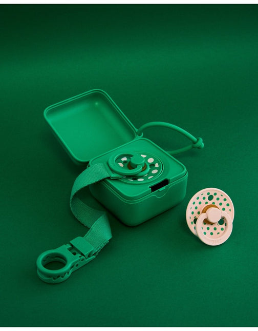 BIBS Spenen Maat 2 Pacifier Studio Colour Polka Latex Petal/Cactus 2st koop je bij Babywinkel