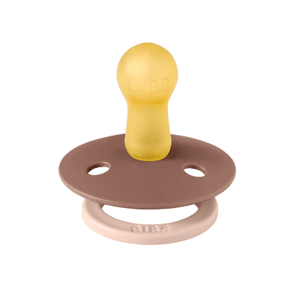 BIBS Spenen Pacifier StudioFusion 2 pack Blush/Woodchuck Speenmaat 1 koop je bij Babywinkel