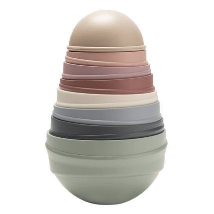 BIBS Stapeltoren Pastel Rainbow - BIBS - Babywinkel - 5713795226474