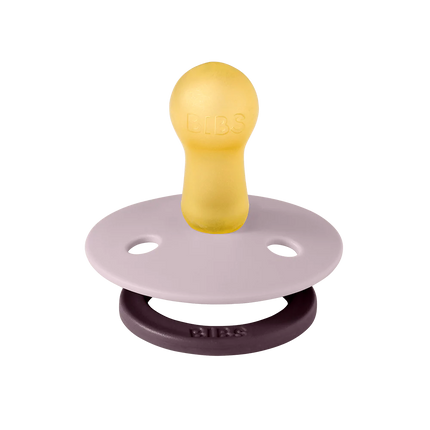 BIBS Spenen Pacifier Studio Fusion 2 pack Dusky lilac/Plum Speenmaat 1