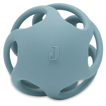 Bijtring bal Siliconen Ø 9,5cm - Sea Green - Babywinkel - 8717329393721
