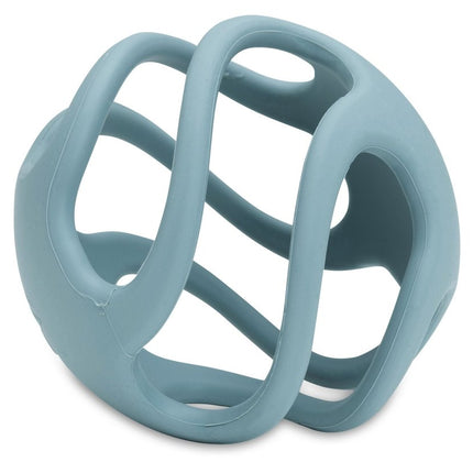 Bijtring bal Siliconen Ø 9,5cm - Sea Green - Babywinkel - 8717329393721