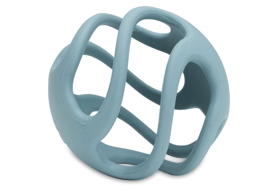 Bijtring bal Siliconen Ø 9,5cm - Sea Green - Babywinkel - 8717329393721