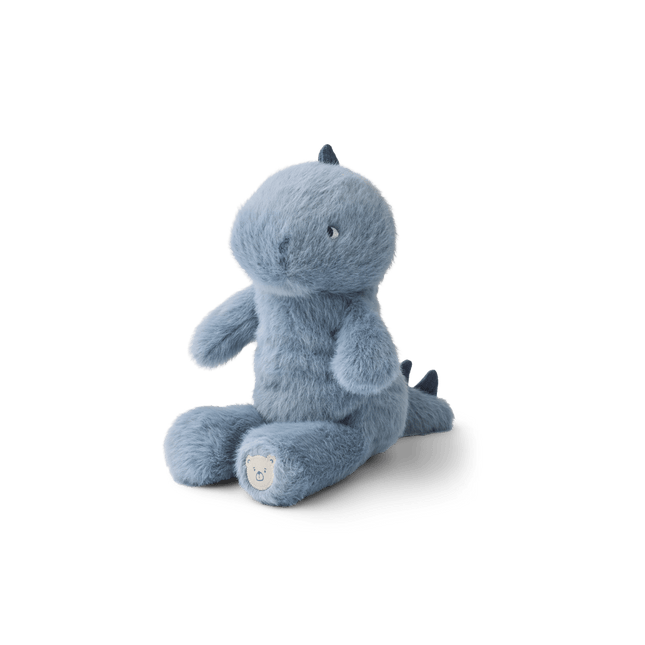 Liewood Knuffel Binnie Stego Dino Teddy Blue Fog koop je bij Babywinkel