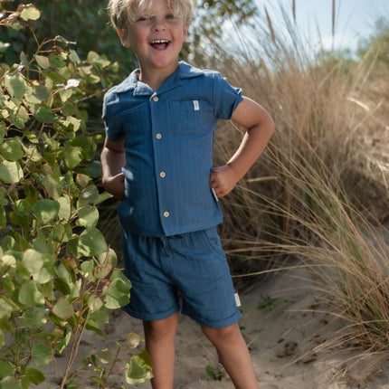 Blouse korte mouw Indigo koop je bij Babywinkel