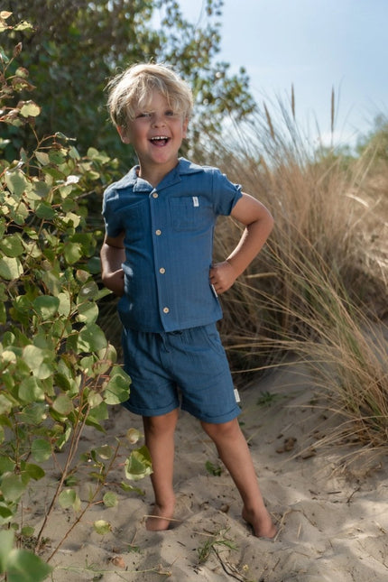 Blouse korte mouw Indigo koop je bij Babywinkel