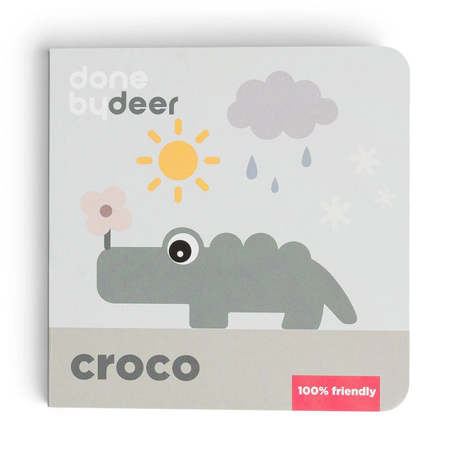 Done by Deer Baby Boekje Seasons Croco koop je bij Babywinkel