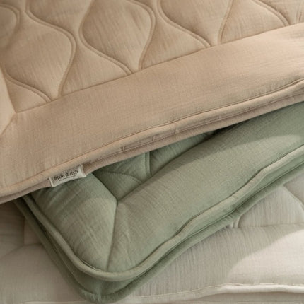 Little Dutch Boxkleed Pure Soft Beige koop je bij Babywinkel