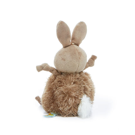 Bunnies By The Bay Knuffel Roly Poly Konijn Bruin 13cm - Bunnies By The Bay - Babywinkel - 843584023009