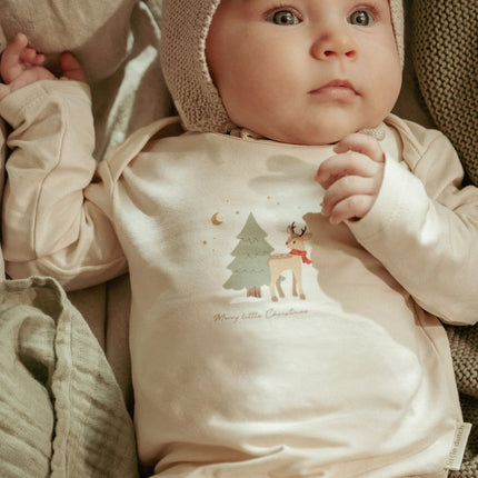 2-pack romper lange mouw Little Christmas