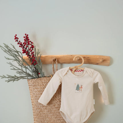 2-pack romper lange mouw Little Christmas