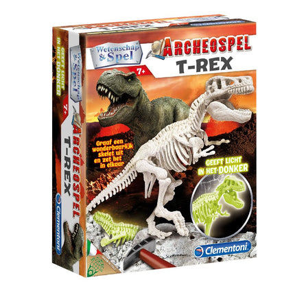 Clementoni Archeospel T - rex Fluor 7+ - Babywinkel - 8005125666959
