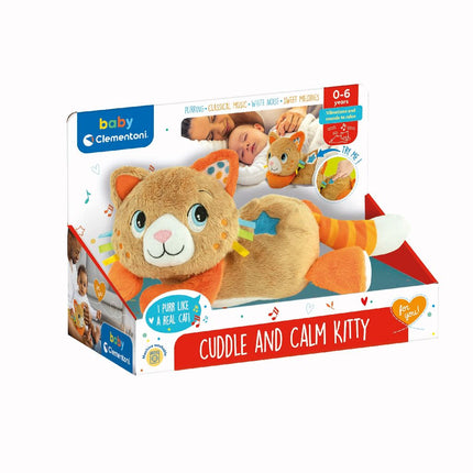 Clementoni Baby Kitty Cat Calming Plush - Babywinkel - 8005125177714