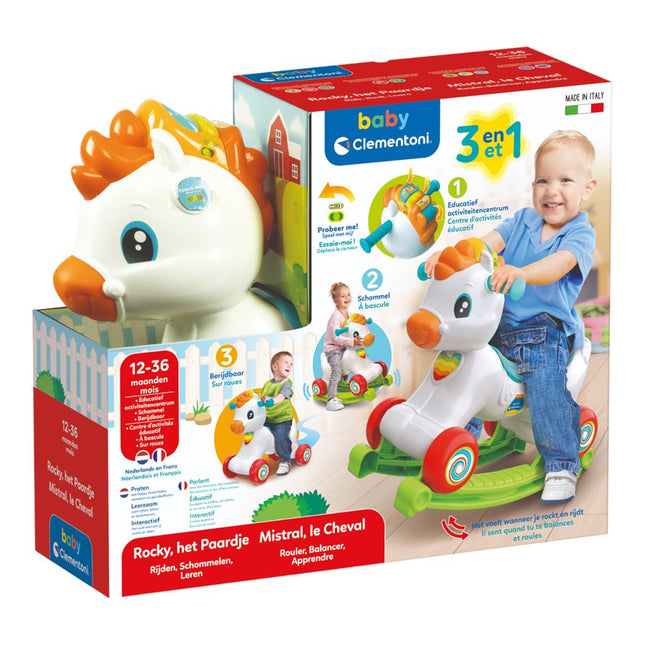 Clementoni Baby Ride On 3 In 1 - Babywinkel - 8005125560790