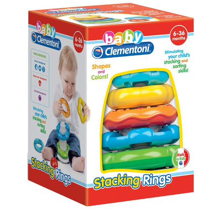 Clementoni Baby Stapelringen - Babywinkel - 8005125171033