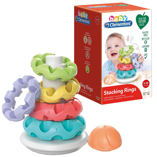 Clementoni Stapeltoren Ringen koop je bij Babywinkel