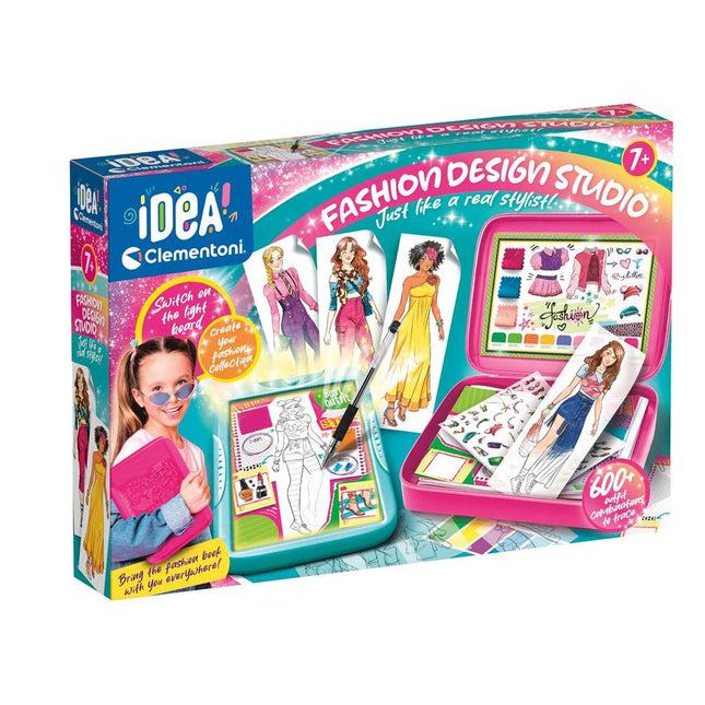 Clementoni Knutselpakket Fashion Designer Boek koop je bij Babywinkel