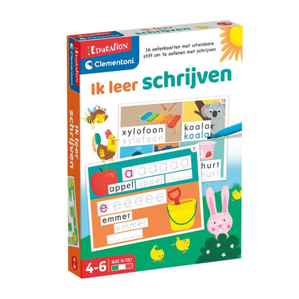 Clementoni Leerspel Ik Leer Schrijven - Babywinkel - 8005125561766
