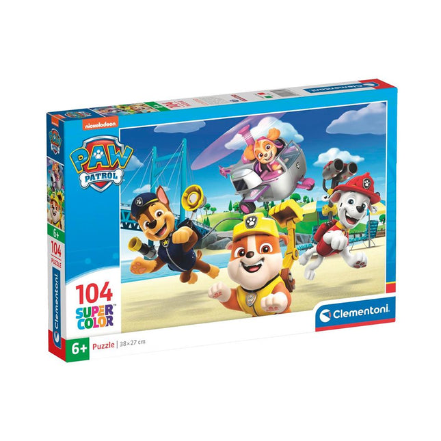 Clementoni Paw Patrol Puzzel 104st - Babywinkel - 8005125272655