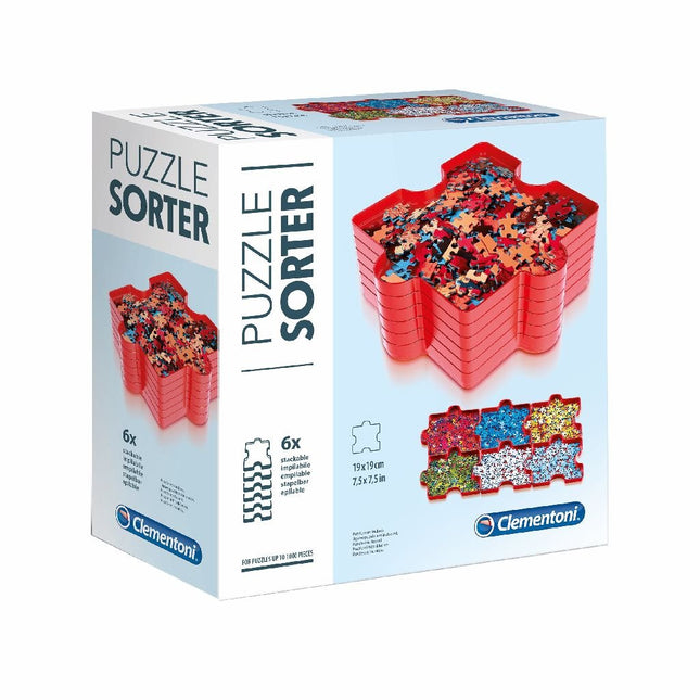 Clementoni Puzzel Sorteerbakjes 6St koop je bij Babywinkel