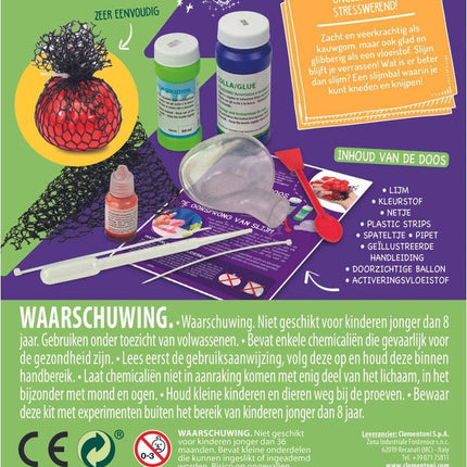 Clementoni Speelgoed Laboratorium Squishy Ballen Maken 10 Delig - Babywinkel - 8005125669509