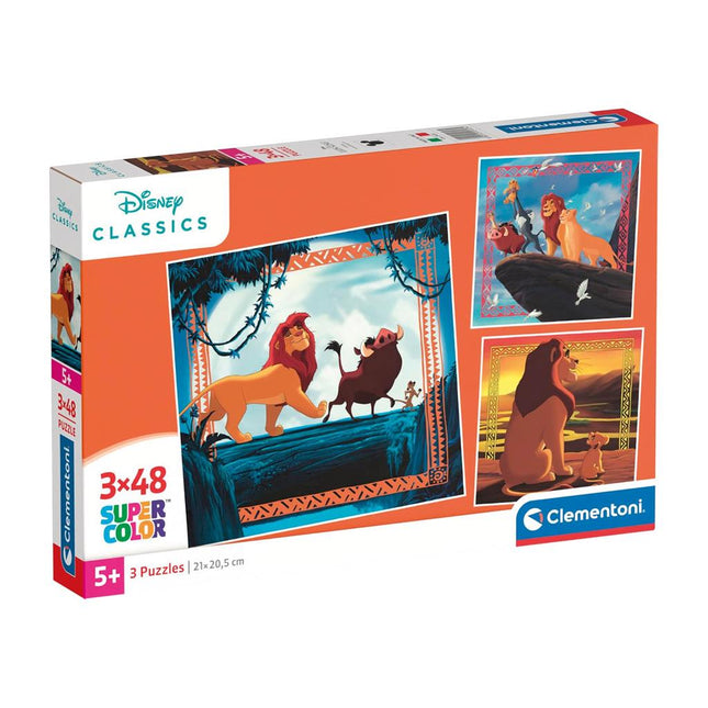 Clementoni Puzzel The Lion King 3X48St koop je bij Babywinkel