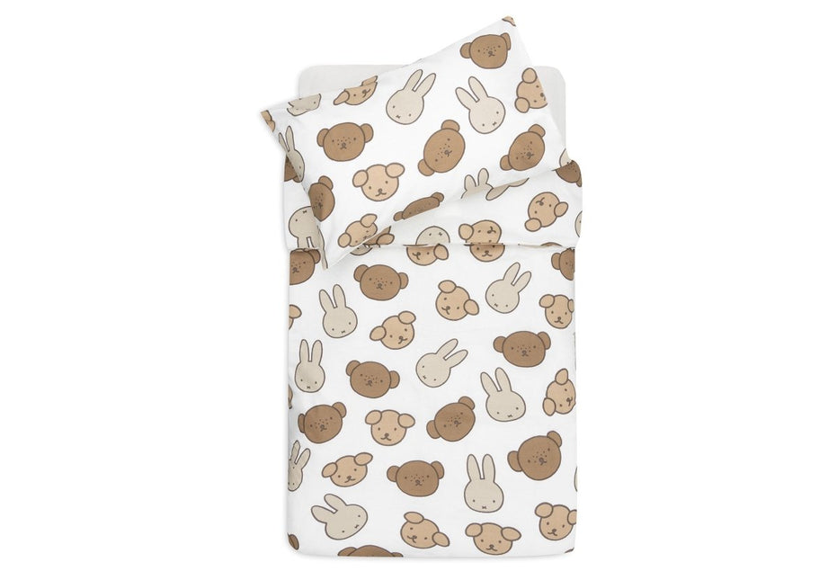 Jollein Dekbedovertrek Peuter Miffy And Friends 100X140Cm koop je bij Babywinkel