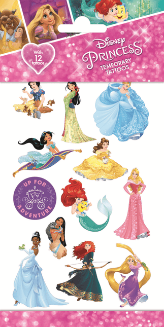 Disney Princess Tattoos - Babywinkel - 8718819313595