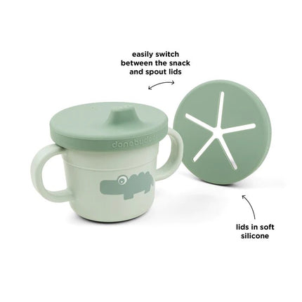 Done by Deer Drinkbeker Croco Green koop je bij Babywinkel