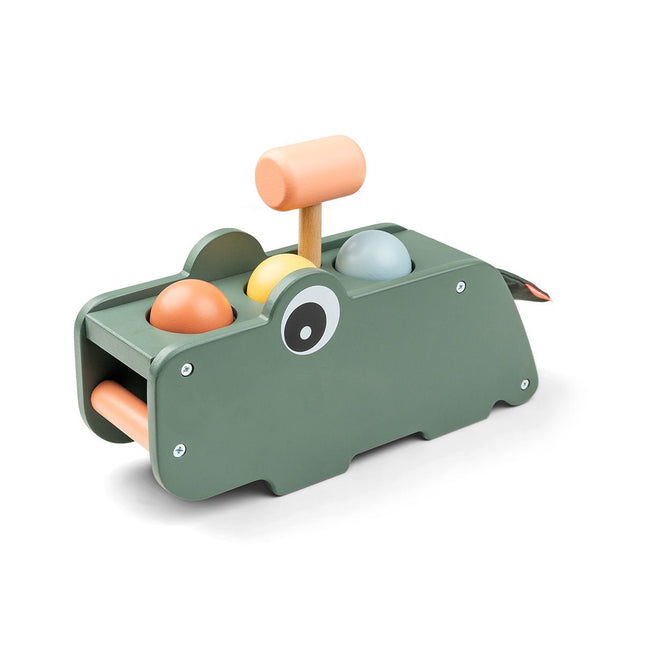 Done by Deer Houten Speelgoed Hamerbank Croco Green koop je bij Babywinkel