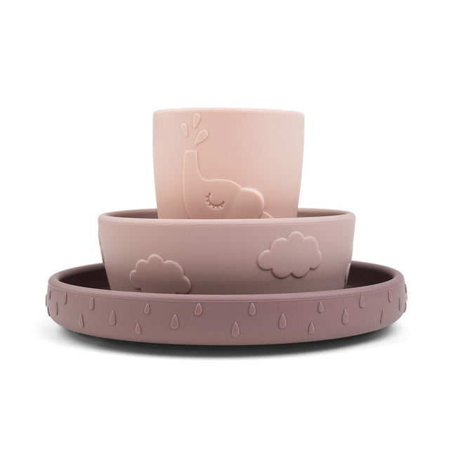 Done by Deer Kinderservies Deer Friends Powder koop je bij Babywinkel