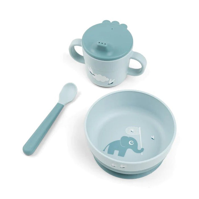 Done by Deer Kinderservies Elphee Blue koop je bij Babywinkel