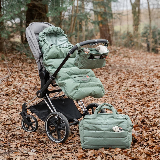 Done by Deer Kinderwagen Organizer Groen koop je bij Babywinkel