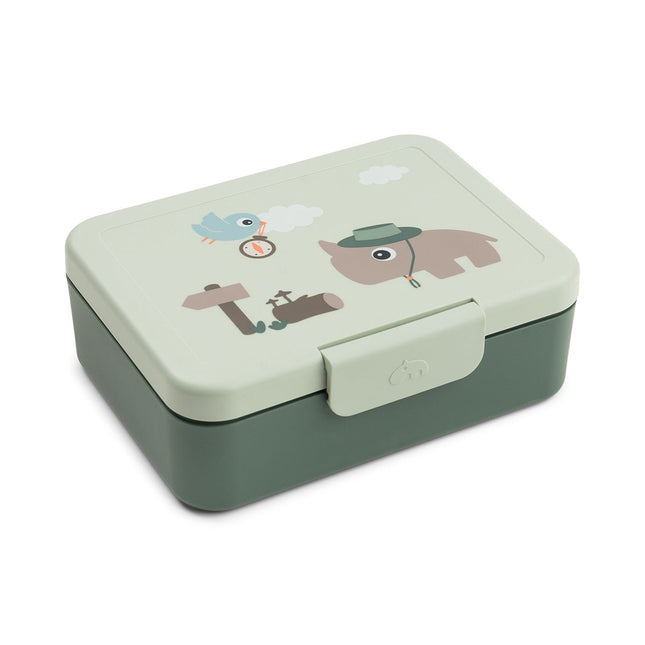 Done By Deer Lunchbox Tiny Trails Green koop je bij Babywinkel