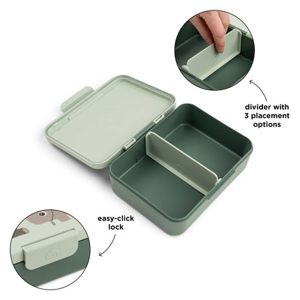 Done By Deer Lunchbox Tiny Trails Green koop je bij Babywinkel
