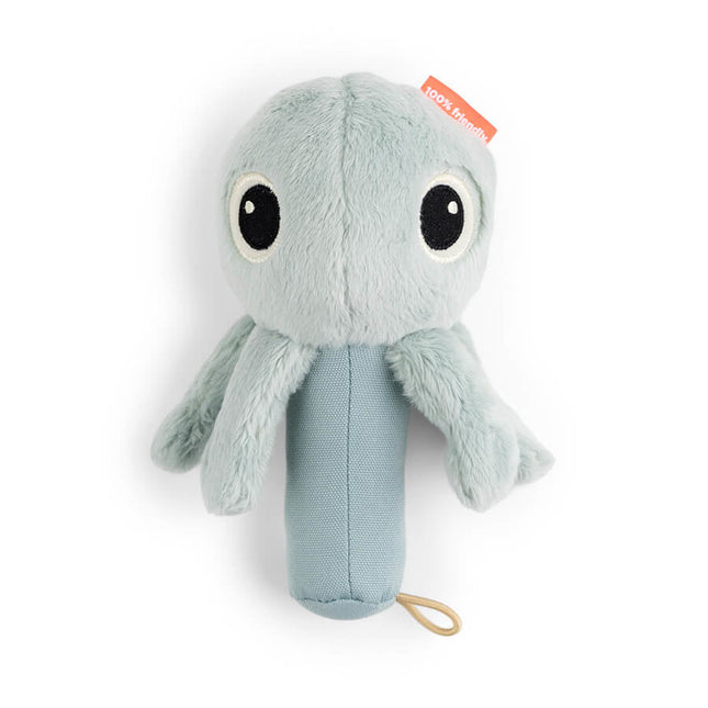 Done by Deer Rammelaar Met Spiegel Jelly Blue koop je bij Babywinkel