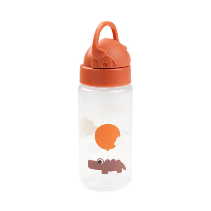 Done by Deer Rietjesbeker Happy Clouds Papaya 350ml - Done by Deer - Babywinkel - 5712643041221