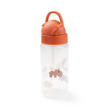Done by Deer Rietjesbeker Happy Clouds Papaya 350ml - Done by Deer - Babywinkel - 5712643041221