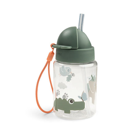 Done By Deer Rietjesbeker Tiny Trails Green 280ml koop je bij Babywinkel