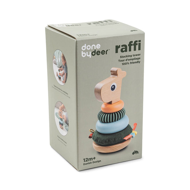 Done by Deer Stapeltoren Raffi Colour Mix - Done by Deer - Babywinkel - 5712643045601