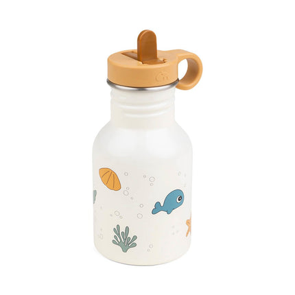 Done by Deer Thermosfles Sea Friends Beige - Done by Deer - Babywinkel - 5712643027133