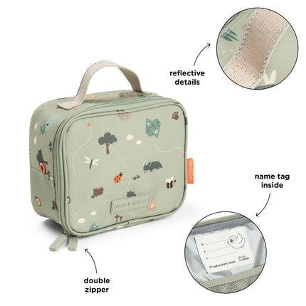 Done By Deer Tiny Thermos Lunchtas Tiny trails Green 2,8L koop je bij Babywinkel