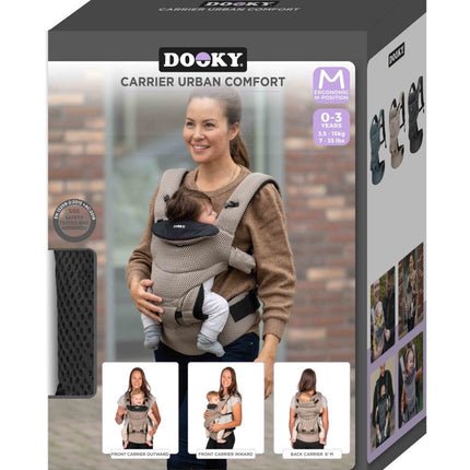 Dooky Draagdoek Urban Black - Dooky - Babywinkel - 5038278013694