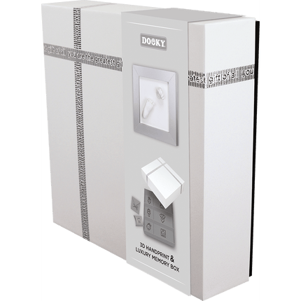 Dooky Fotolijst 3D Hand Voet Gipsafdruk 23cm - Dooky - Babywinkel - 5038278004135