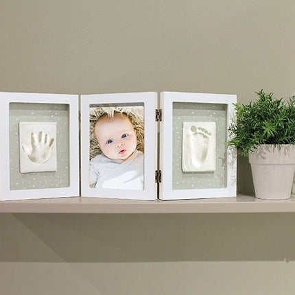 Dooky Geschenkdoosje Baby Print Triple Frame Kit Happy Hands - Dooky - Babywinkel - 5038278002070