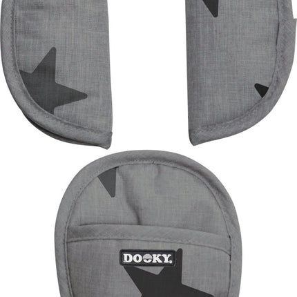 Dooky Gordelbeschermer Stars, Katoen Grey - Dooky - Babywinkel - 5038278000793