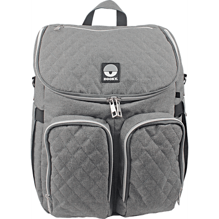 Dooky Luiertas Grey Melange - Dooky - Babywinkel - 5038278003916