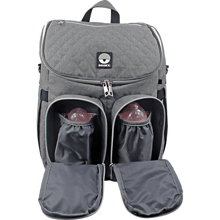 Dooky Luiertas Grey Melange - Dooky - Babywinkel - 5038278003916